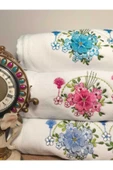 Peacock 3'lü Üç Boyutlu El & Yüz Havlusu 50 X 90 (2600GR) - 6