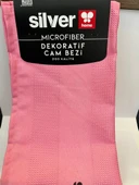 SİLVER HOME DEKORATİF CAM BEZİ 42-68, 200 GSM (PEMBE) - 1