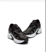 Kadın Yüksek Taban Rahat Şık Günlük Spor Ayakkabı Siyah Renk thumbnail 4