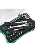Elta 1/4" Altıköşe Cırcırlı Lokma Anahtar Ve Bits Uç Seti 23 Parça - 4