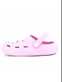 Calx Kız Çocuk Unicorn Figürlü Kaydırmaz Rahat Tabanlı Havuz - Plaj - Tatil - Bahçe Cross Terlik Sandalet - 8