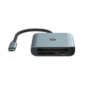 Vcom CUE602s Type-C to CF Express SD microSD Kart Okuyucu - 1