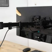 Monitör Kolu Monitör Standı Askı Aparatı Ayarlanabilir Ayağı Masaüstü Tutucu 14" 32" 10kg - 7