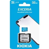 Kioxia 32GB Exceria microSDHC UHS-1 C10 100MB-sn Hafıza Kartı - 2