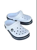 Sonimix Çocuk Unisex Ortapedik Hafif Taban Önü Kapalı Cross Terlik Sandalet - 6