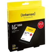 Intenso 512GB 3812450 Top 520MB--500MB-s 2.5" Sata 3 Ssd - 2