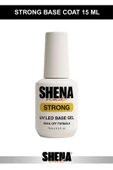 SHENA Strong Base Coat UV/LED Base Gel 15 Ml - Kalıcı Oje & Protez Tırnak Alt Katman - 1