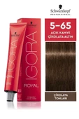 IGORA Royal Çikolata Tonları 5-65 Açık Kahve-çikolata Altın Saç Boyası 60ml - 1