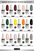 SHENA Kalıcı Oje Bayilik Paketi 192 Adet Tüm Renkler - Toptan Oje - UV/LED Gel Polish 15 Ml - Dynamic - 5