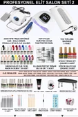 SHENA Kalıcı Oje - Protez Tırnak Elit Salon Seti2(STRONG FREZE-UV-TOZ ALMA | OJE - BUILDER JEL | AKSESUAR) - 2
