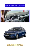 NEYA  DACIA SANDERO 2022+ TORPİDO KORUMA HALISI MAVİ KENAR thumbnail 1