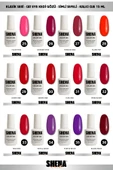 SHENA Kalıcı Oje Bayilik Paketi 192 Adet Tüm Renkler - Toptan Oje - UV/LED Gel Polish 15 Ml - Dynamic - 4