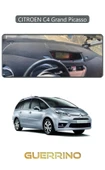 NEYA  CITROEN C4 grand picassoTORPİDO KORUMA HALISI GRİ KENAR thumbnail 1