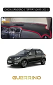 NEYA  DACIA SANDERO STEPWAY 2015-2021TORPİDO KORUMA HALISI SİYAH KENAR thumbnail 1