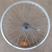 SHIMANO ÖRÜLÜ 20X1,75 JANT+ NEXUS 36 DELİK 3 VİTES ARKA GÖBEK 127/36 SG-3C41 KONTRA FREN - 1