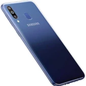 Galaxy M40 Kılıf Şeffaf Süper Silikon Kılıf thumbnail 9