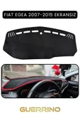 NEYA  FIAT Egea 2007-2021 Modellerine Uygun EKRANSIZ TORPİDO KORUMA HALISI SİYAH KENAR thumbnail 1