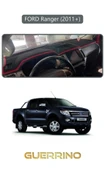 NEYA  FORD Ranger (2011+) ;TORPİDO KORUMA HALISI GRİ KENAR thumbnail 1