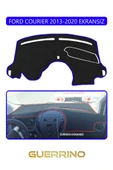 NEYA  FORD Courier 2013-2020 EkransızTORPİDO KORUMA HALISI MAVİ KENAR thumbnail 1