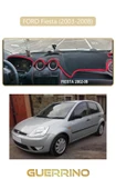 NEYA  FORD Fiesta (2003-2008)TORPİDO KORUMA HALISI BEJ KENAR - 1