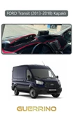 NEYA  FORD Transit (2013-2018) KapaklıTORPİDO KORUMA HALISI GRİ KENAR - 1