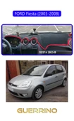 NEYA  FORD Fiesta (2003-2008)TORPİDO KORUMA HALISI MAVİ KENAR - 1