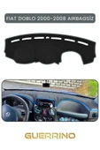 NEYA  FIAT Doblo 2000-2008 Modellerine Uygun aırbagsızTORPİDO KORUMA HALISI GRİ KENAR thumbnail 1