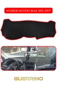 NEYA  HYUNDAİ ACCENT BLUE 2011-2017TORPİDO KORUMA HALISI KIRMIZI KENAR thumbnail 1
