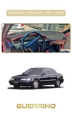 NEYA  HYUNDAİ SONATA 1993-1998TORPİDO KORUMA HALISI BEJ KENAR thumbnail 1