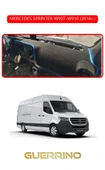 NEYA  MERCEDES SPRİNTER W907-W910 2018+TORPİDO KORUMA HALISI KIRMIZI KENAR thumbnail 1