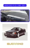 NEYA  MERCEDES R129 1989-2001TORPİDO KORUMA HALISI MAVİ KENAR thumbnail 1