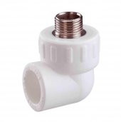 Pprc Dış Dişli Dirsek 20x1/2 - 1