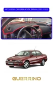 NEYA  MITSUBISHI CARISMA BÜYÜK EKRAN 1997-2003TORPİDO KORUMA HALISI MAVİ KENAR thumbnail 1