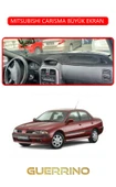 NEYA  MITSUBISHI CARISMA BÜYÜK EKRAN TORPİDO KORUMA HALISI KIRMIZI KENAR thumbnail 1