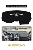 NEYA  OPEL Corsa D (2006-2014)TORPİDO KORUMA HALISI SİYAH KENAR thumbnail 1