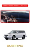 NEYA  SUBARU Forester (1997-2002) IMPREZZATORPİDO KORUMA HALISI KIRMIZI KENAR - 1