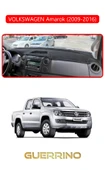 NEYA  VOLKSWAGEN Amarok (2009-2016)TORPİDO KORUMA HALISI KIRMIZI KENAR thumbnail 1