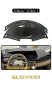 NEYA  RENAULT SCENIC 3TORPİDO KORUMA HALISI SİYAH KENAR - 1