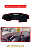 NEYA  SEAT Cordoba (1998-2001)TORPİDO KORUMA HALISI KIRMIZI KENAR - 1