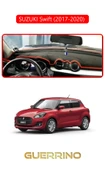 NEYA  SUZUKI Swift   2017-2020 TORPİDO KORUMA HALISI KIRMIZI KENAR thumbnail 1