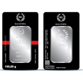 Has Gümüş 100GR (999.9) Külçe Gümüş thumbnail 2