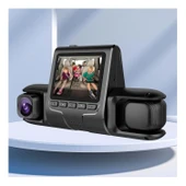 360° Kapsama Sunan GLRTECH Araç Kamerası – 3 Lensli, Full HD, Park Monitörü, Gece Görüş, Hareket Sensörü - 2