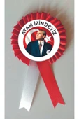 yıldızkurdelaankara ATAM İZİNDEYİZ SATEN KOKART ROZET 10 ADET - 1