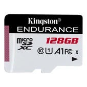 Kingston SDCE-128GB 128GB microSDXC Endurance 95R-45W C10 A1 UHS-I Card Only Hafıza Kartı - 5