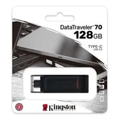 Kingston DT70 128GB USB-C 3.2 Gen 1 Type-C Flash Bellek - 4