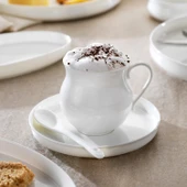 Schafer Superfine Bone Lumiere Kahvaltı Takımı 32 Parça-Beyaz - 3