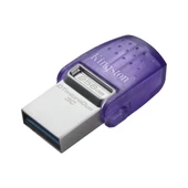 Kingston DTDUO3CG3-256GB DataTraveler microDuo 3C 200MB-s dual USB-A + USB-C Flash Bellek - 5