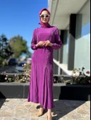 Misswhence Fermuarlı İpek Elbise 35800 - 8