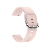 Sneezy Huawei Watch GT4 41mm İle Uyumlu 18mm PureLux Soft Tokalı Silikon Kordon  Pudra thumbnail 4