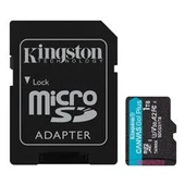 Kingston SDCG3-1TB 1TB microSDXC Canvas Go Plus 170R A2 U3 V30 Card + ADP Hafıza Kartı - 3